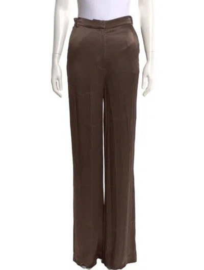Pre-owned Nonchalant Wide Leg Pants W/ Tags In Brown