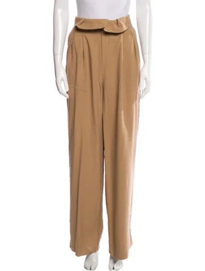 Pre-owned Nonchalant Wide Leg Pants In White