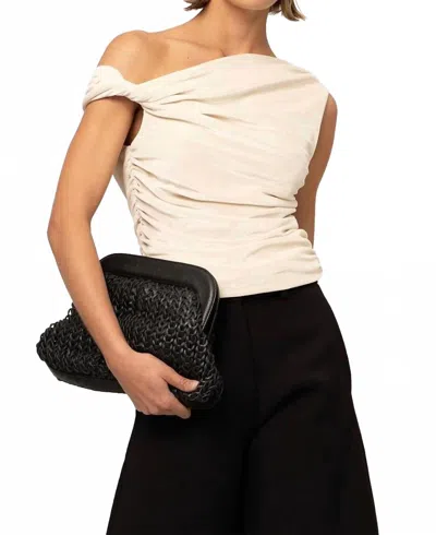 Nonchalantlabel Becks Sleeveless Top In Creme In White