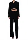 Nonchalantlabel Cade Crop Jacket In Black In Black