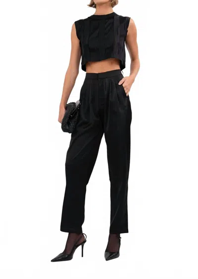 Nonchalantlabel Charlotte Pant In Black