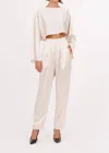 Nonchalantlabel Charlotte Pant In Champagne In White