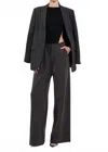 Nonchalantlabel Cyra Blazer In Gray In Gray
