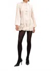 Nonchalantlabel Enzo Mini Dress In Champagne In Neutral