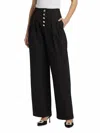 Nonchalantlabel Evy Tailored Pants In Black In Black