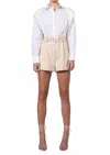 Nonchalantlabel Helga Long Sleeve Top In White In White