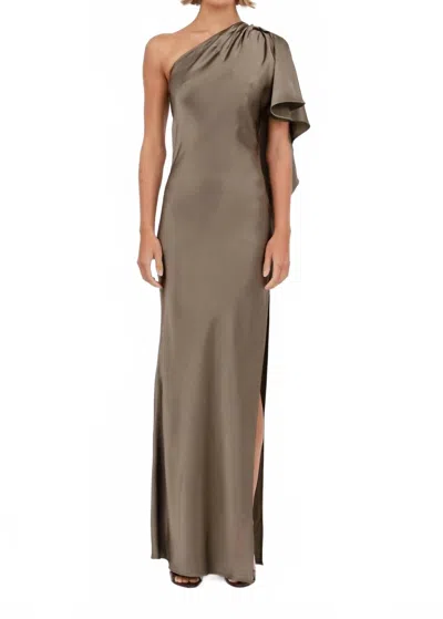 Nonchalantlabel Lovell Maxi Dress In Moss In Pink