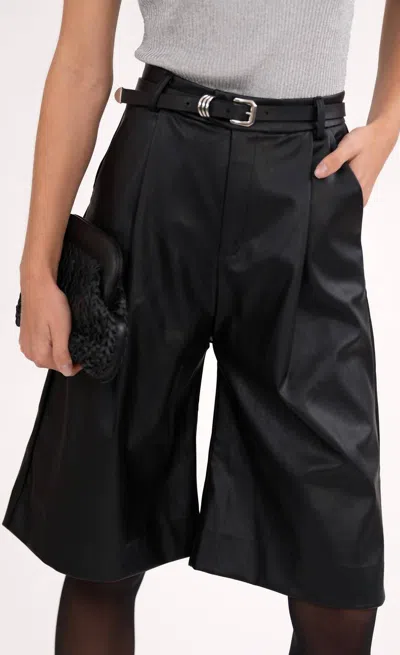 Nonchalantlabel Mason Culotte Short In Black