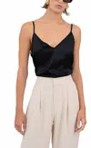 Nonchalantlabel Mina Tank In Black In Black