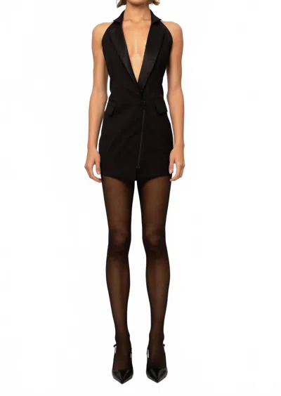 Nonchalantlabel Myra Mini Dress In Black