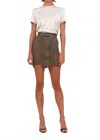 Nonchalantlabel Nina Short Sleeve Blouse In Champagne In White