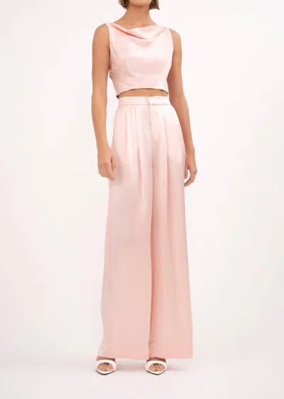 Nonchalantlabel Paris Pant In Pastel Pink