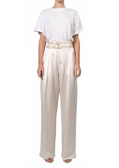 Nonchalantlabel Rhett Pant In Champagne In Neutral
