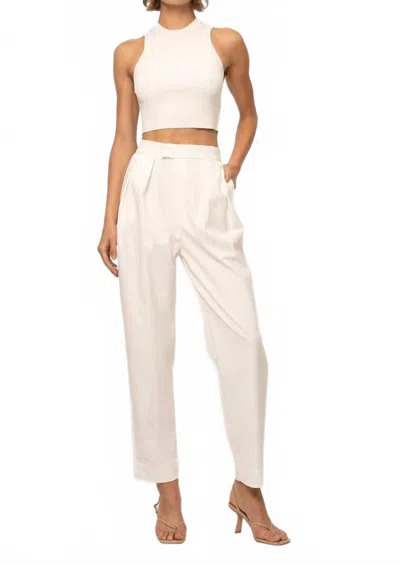 Nonchalantlabel Robyn Pant In White