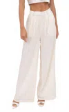 Nonchalantlabel Roxanne Pants In Winter White In White