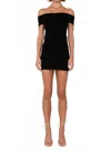 Nonchalantlabel Tanner Mini Dress In Black In Black