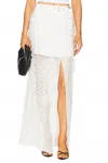 Nonchalantlabel Tyra Maxi Skirt In White In White