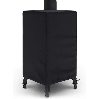None Heavy Duty Oxford Fabric Bbq Cover Grill Cover In Black