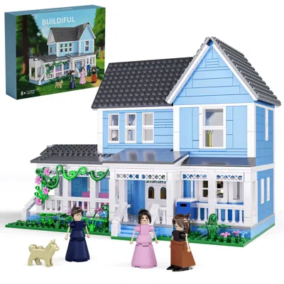 None Lorelai Girls Movie Palace Building Block Set - 1107 Pieces Creative Playhouse Model For Children In Multi
