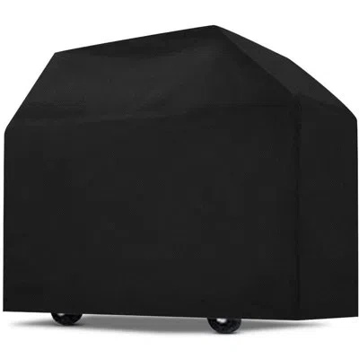 None Waterproof Bbq Cover ,includes Storage Bag For Easy Off-season Storage In Black