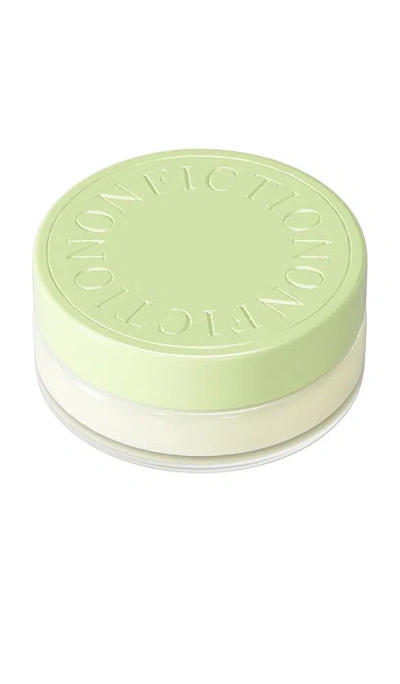 Nonfiction Bergamot Nourishing Vegan Lip Balm In Green