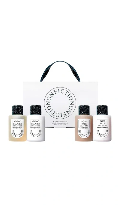Nonfiction Body & Hair Mini Travel Set In Animal Print