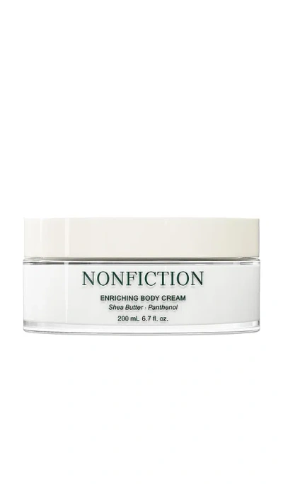Nonfiction Enriching Body Cream In White