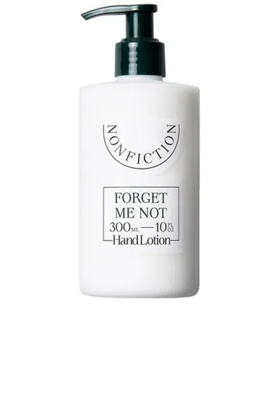 Nonfiction Forget Me Not Hand Lotion In White