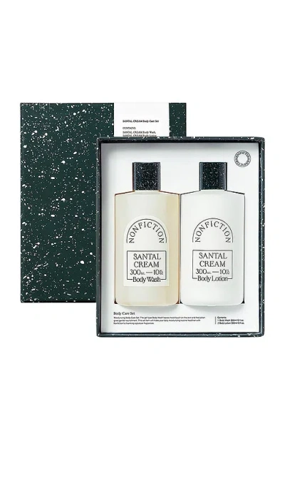 Nonfiction Santal Cream Body Care Set In N,a