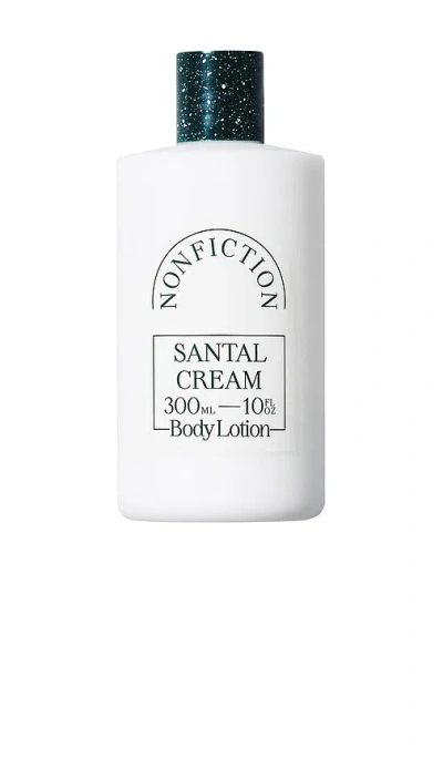 Nonfiction Santal Cream Body Lotion In White
