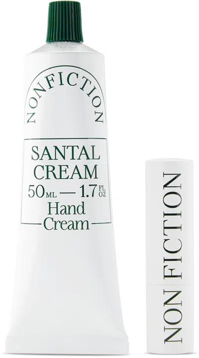 Nonfiction Santal Cream Hand & Lip Care Duo In Saltal Cream