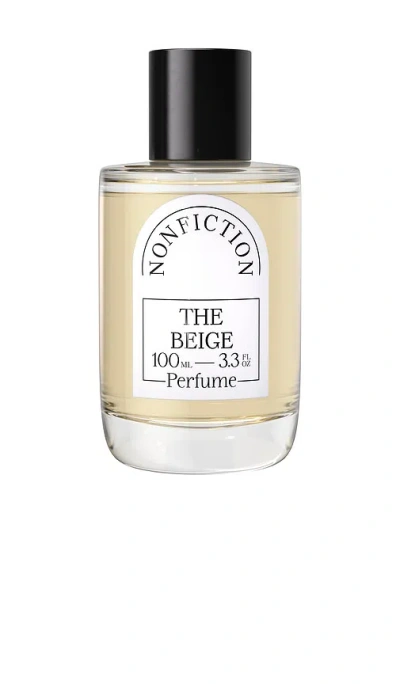 Nonfiction The Beige Eau De Parfum 100ml In Transparent