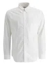 Nonnative Logo-embroidered Buttoned Shirt In White
