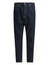 Nonnative Button-fly Jeans In Blue