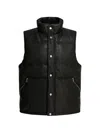 Nonnative Buttoned Zip-up Gilet In Black