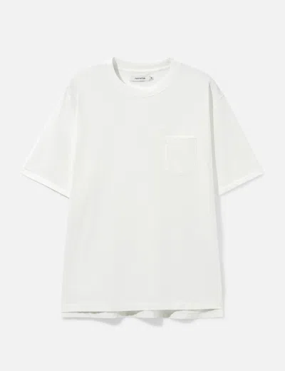 Nonnative Coach S/s Tee Cotton Jersey In White
