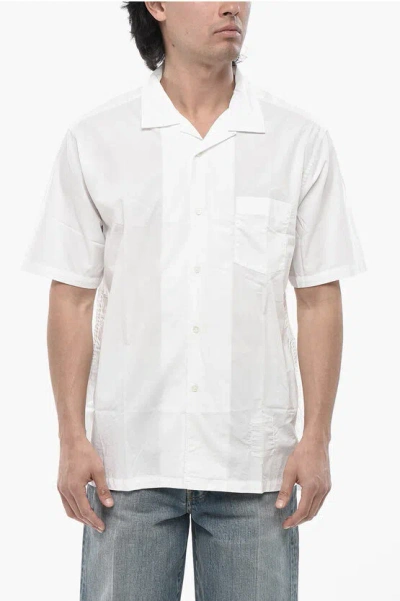 Nonnative Cotton Short-sleeve Shirt In White