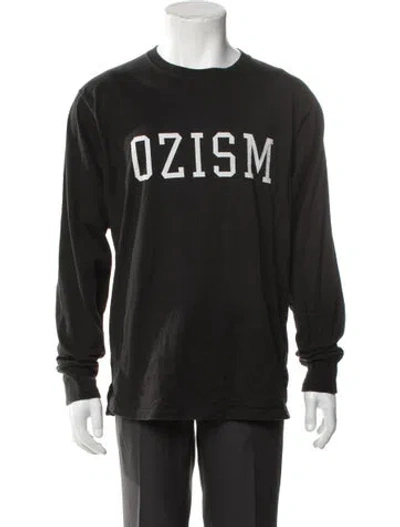 Pre-owned Nonnative Graphic Print Crew Neck T-shirt In Black