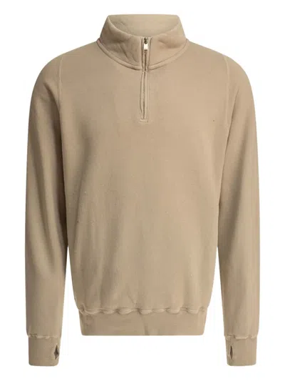 NONNATIVE HIGH-NECK HALF-ZIP SWEATSHIRT
