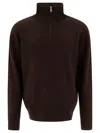 Nonnative Knit Zip-up Sweater With Ribbed Details