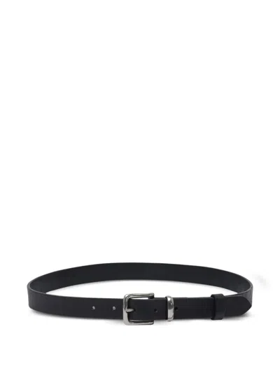 Nonnative Leather Buckle Belt In Black