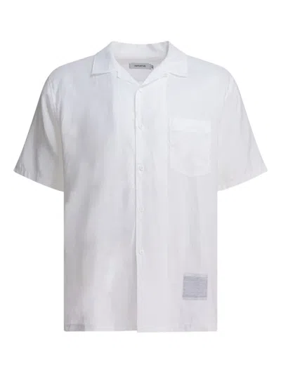 NONNATIVE LINEN POCKET SHIRT