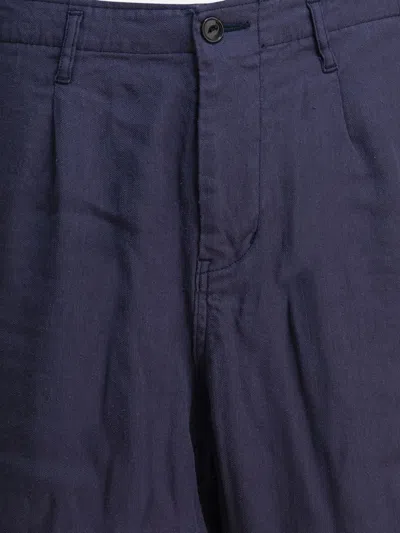 Nonnative Pleated Cargo Shorts In Blue