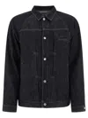 Nonnative Raw Denim Trucker Jacket Jackets Blue In Blue