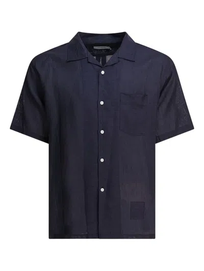 NONNATIVE REVERE-COLLAR POCKET SHIRT