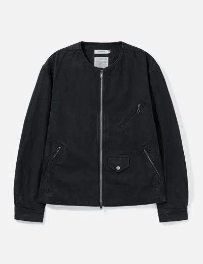 Nonnative Rider Blouson Cotton Oxford Vw With Windstopper® In Black