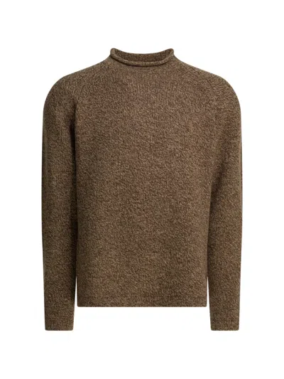 NONNATIVE ROLL-NECK LONG-SLEEVE SWEATER