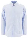 Nonnative Patch-pocket Shirt In Blue