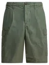 Nonnative Pleated Cargo Shorts In Green