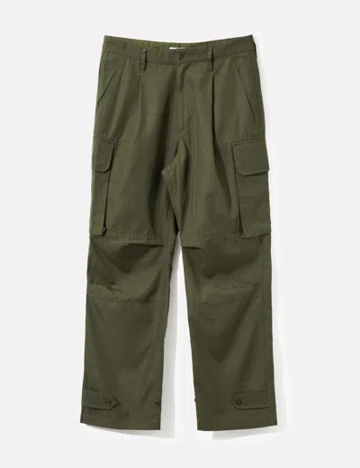 Nonnative Trooper 6p Trousers Poly Wool Ripstop In Green